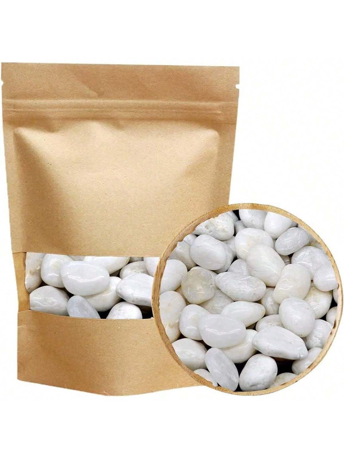 Aquarium Sand White - Rocas de río, guijarros blancos ornamentales