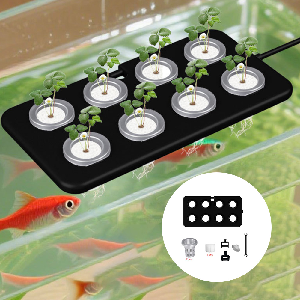 Aquarium Planted Wall - Tablero flotante acuático para plantar, cesta