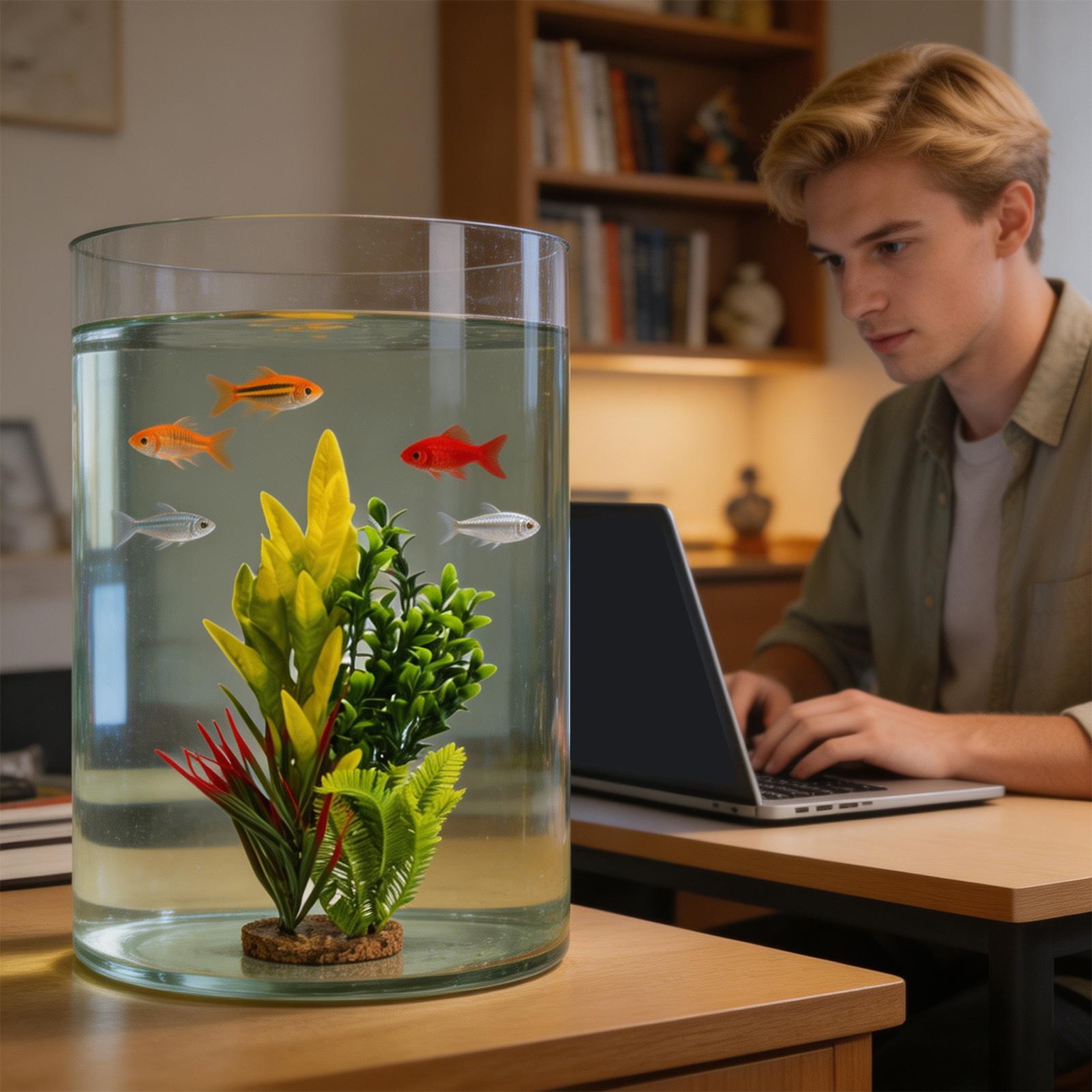 Planted Aquarium For Beginners - Plantas Artificiales para Acuario, Decoración para