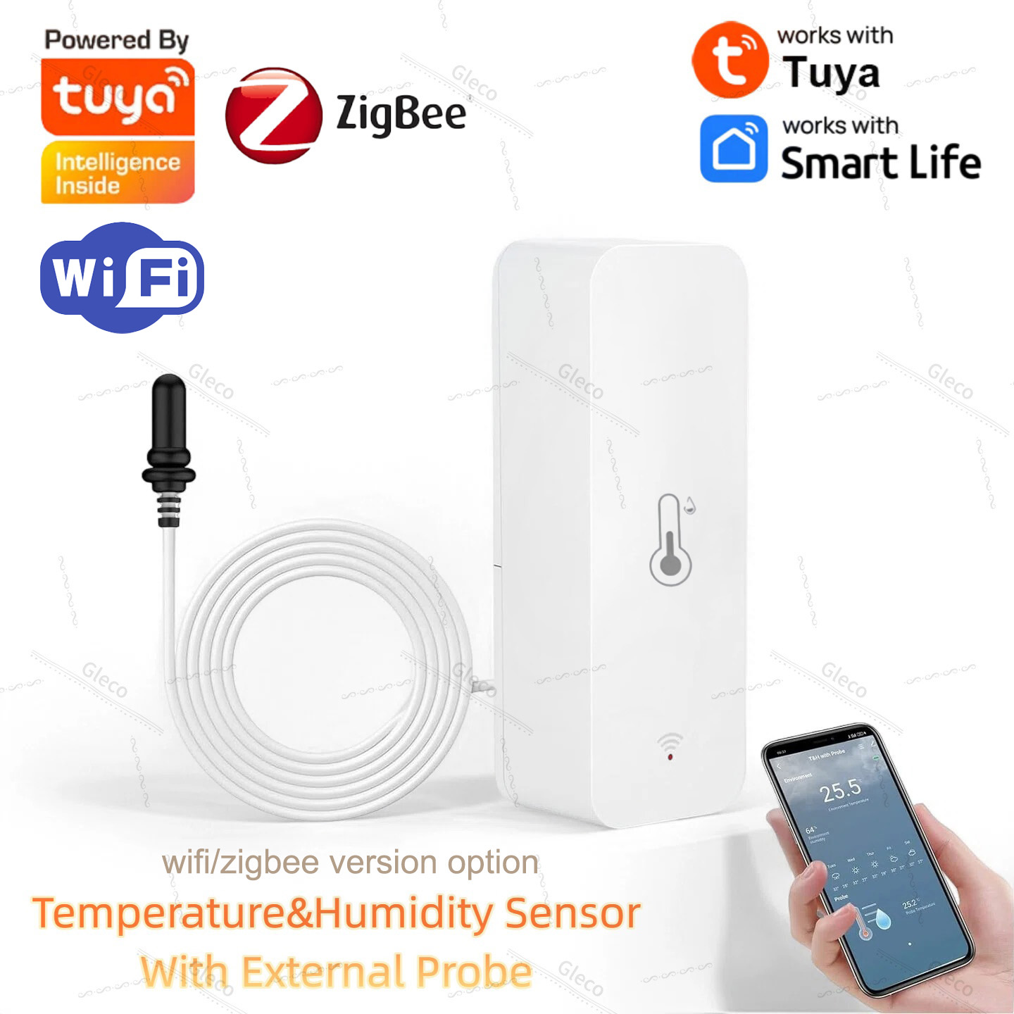 Aquarium Planted Aquarium - Sensor de Temperatura y Humedad Tuya