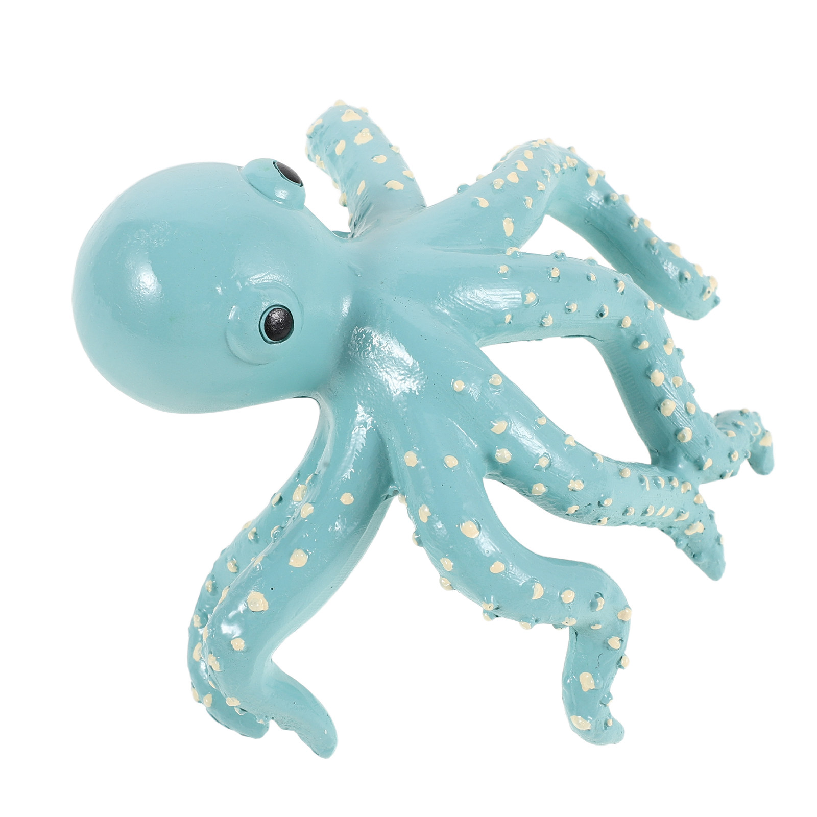 Aquarium Plant Octopus - Escultura de Pulpo Escalando, Miniatura de