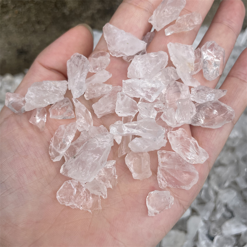Aquarium Sand White - Piedra de cuarzo transparente Natural, cristal