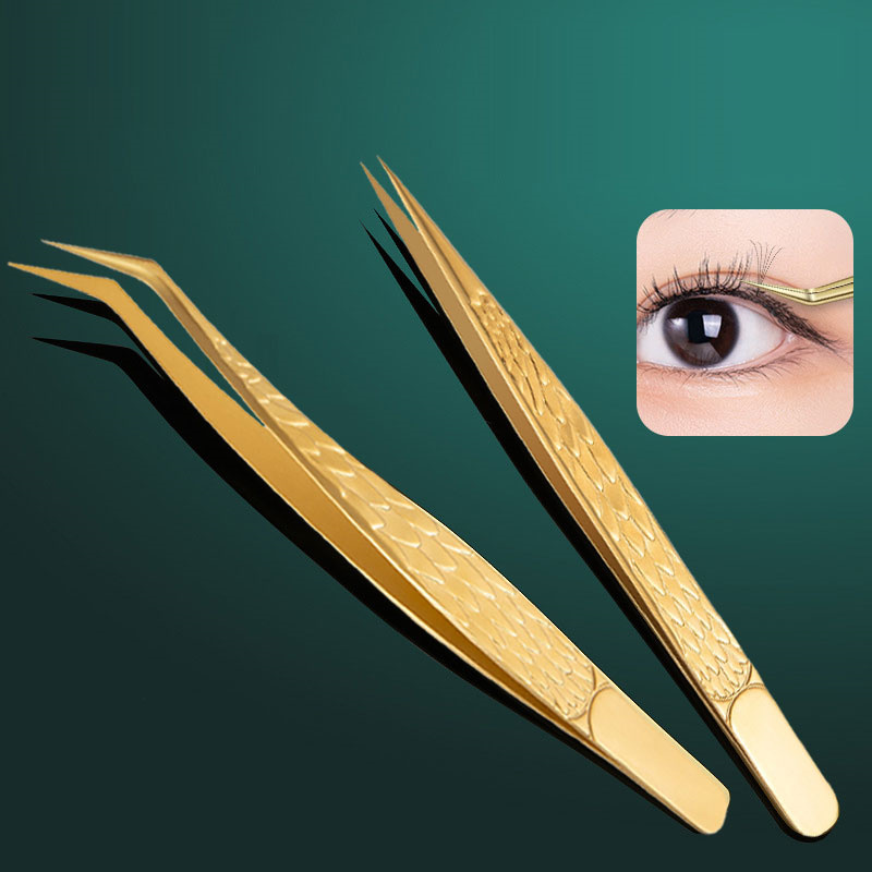Planted Clip Tweezers - Pinzas de piezas para extensión de