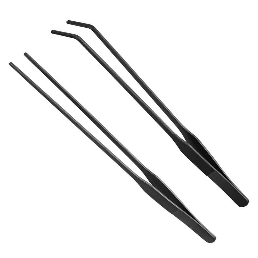 Planted Clip Tweezers - Pinzas Largas de Acero Inoxidable para