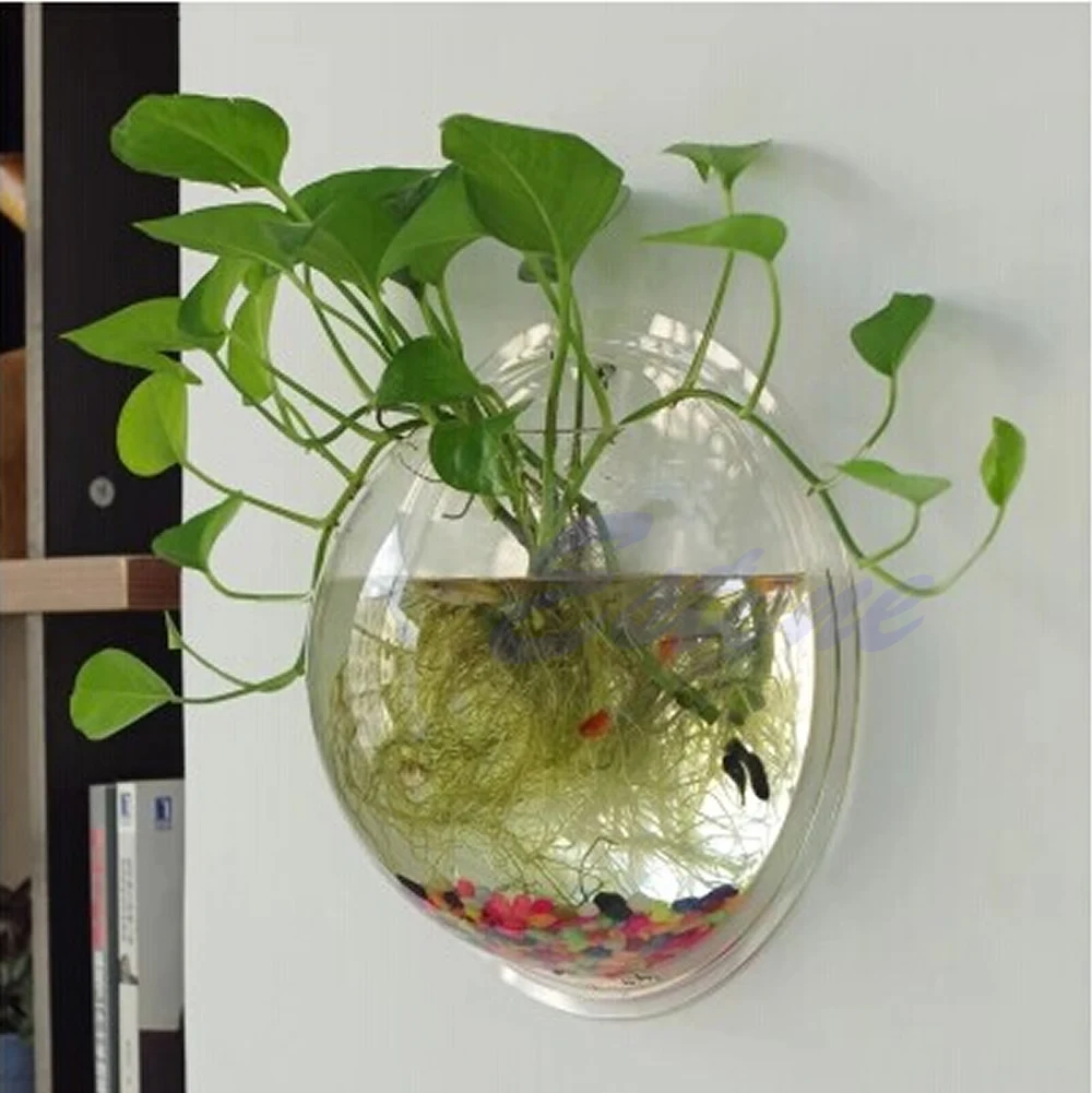 Pecera acrílica montada en la  - Aquarium Planted Wall reseña y precio