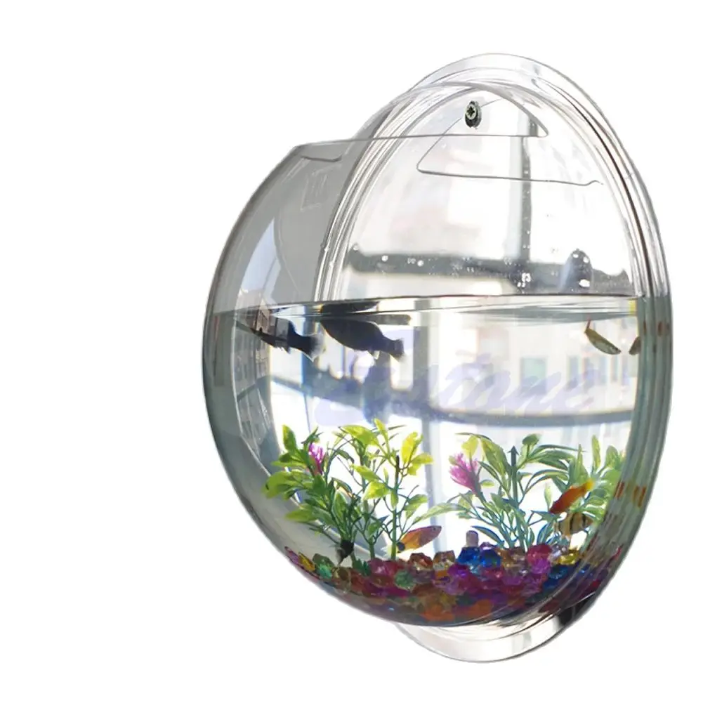 Pecera acrílica montada en la  - Aquarium Planted Wall reseña y precio