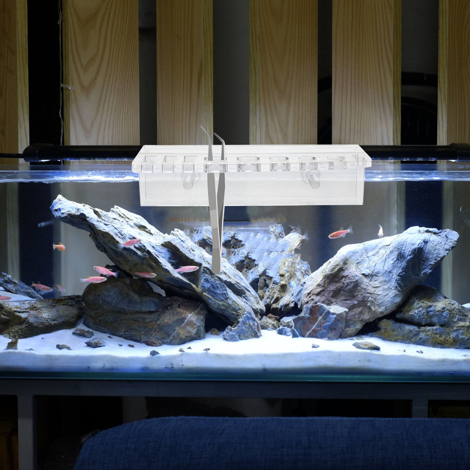 Soporte para Herramientas de A - Aquarium Planted Wall reseña y precio