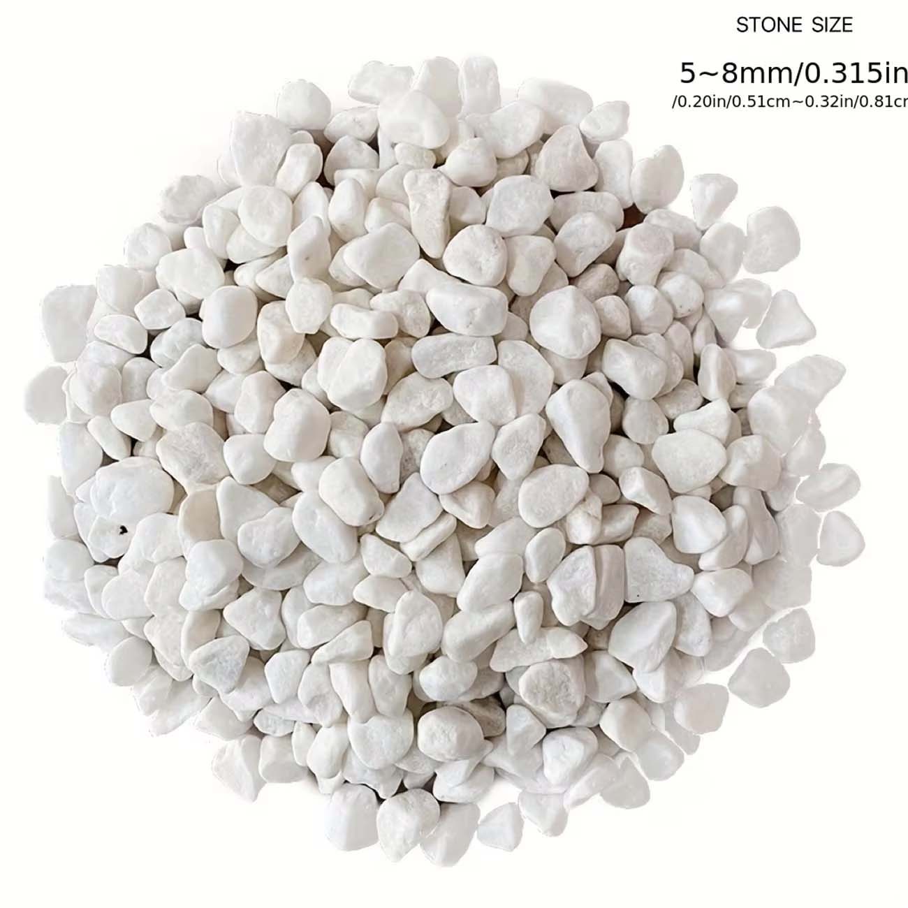 Piedras Decorativas Blancas 10 - Aquarium Sand White reseña y precio