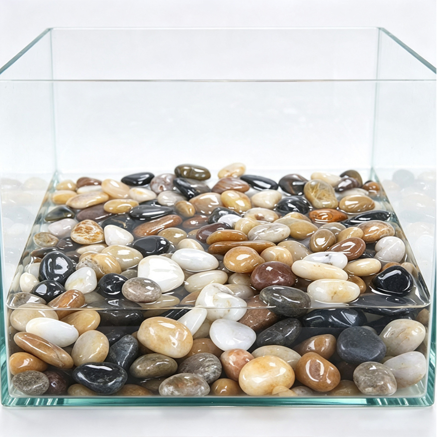 Piedras de Río Lisas de 300-70 - Planted Aquarium With Fish reseña y precio