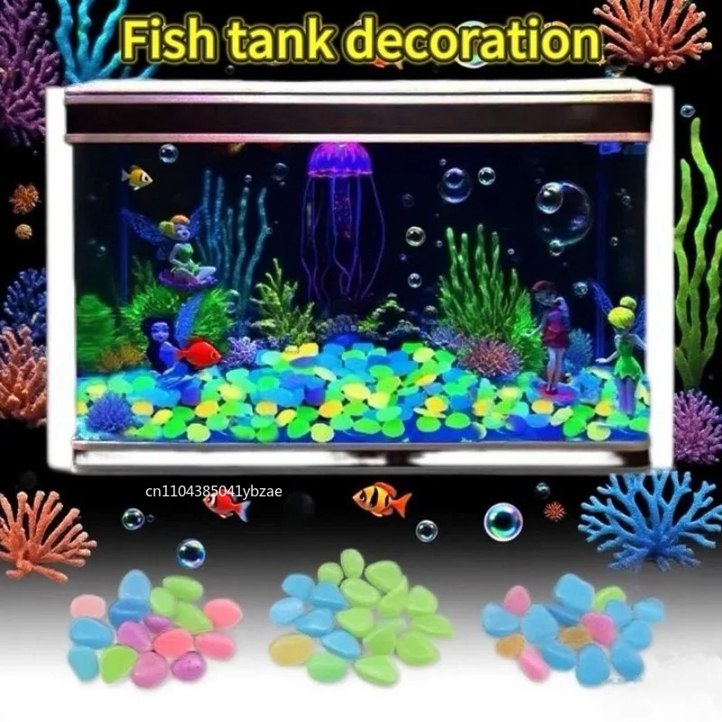 100-800 guijarros que brillan  - Aquarium Planted Aquarium reseña y precio