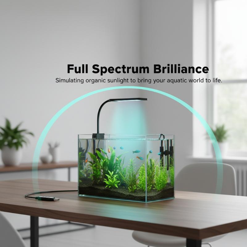 Lámpara LED de espectro comple - Aquarium Planted Aquarium reseña y precio