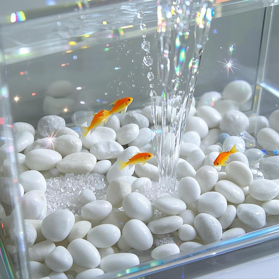 Set de Decoración para Acuario - Aquarium Sand White reseña y precio