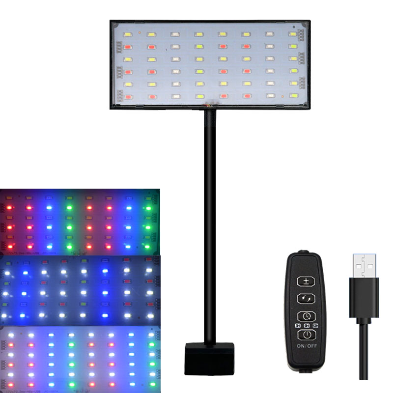 Lámpara LED de espectro comple - Aquarium Plant Grass reseña y precio