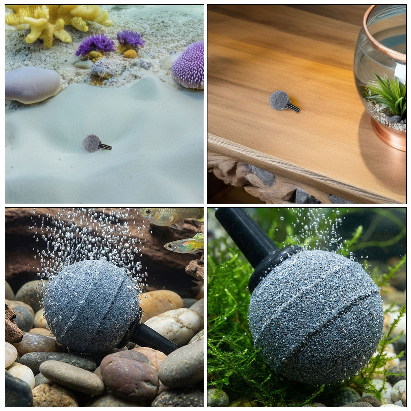 12 piezas de difusores de aire - Planted Aquarium Care reseña y precio