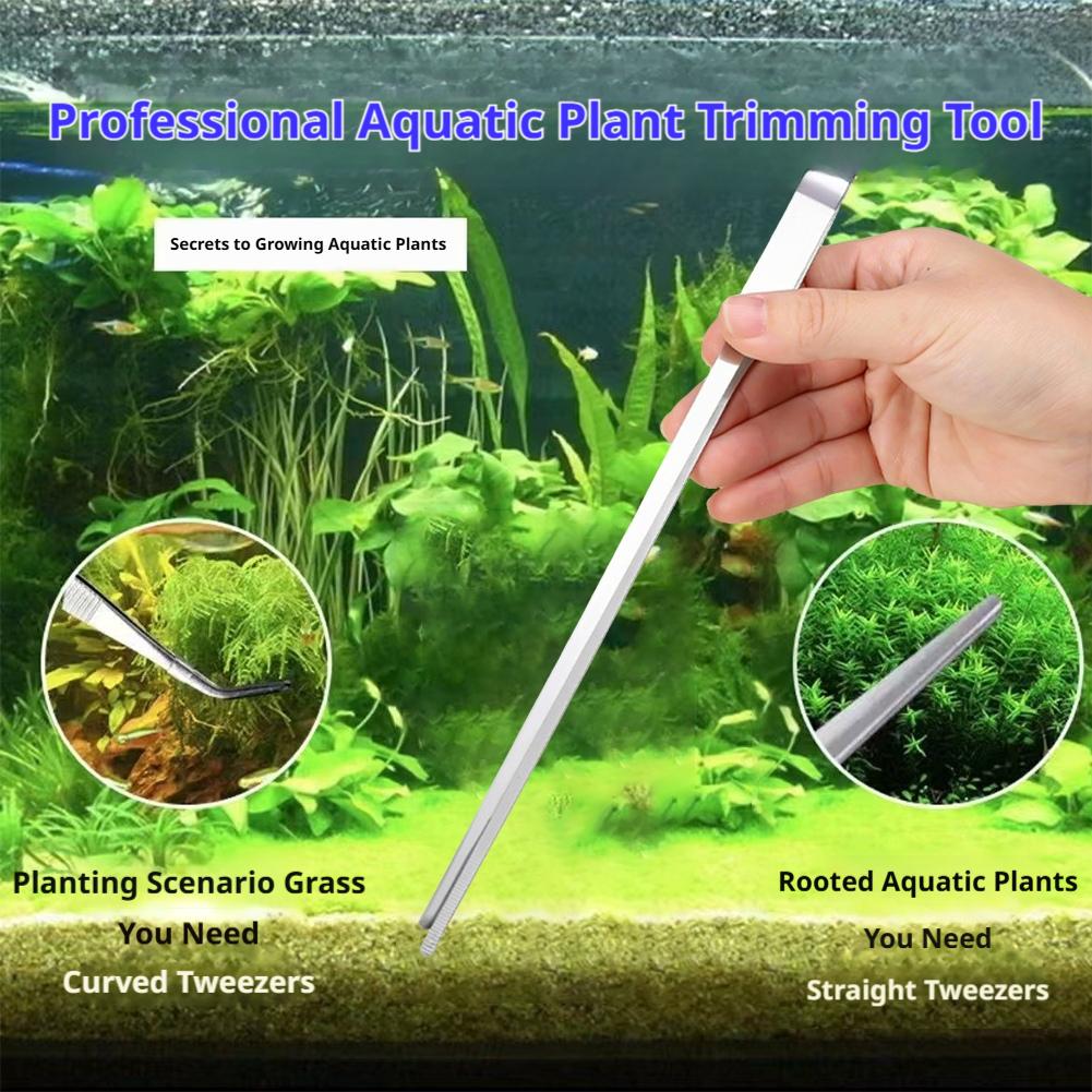 Pinzas de Acero Inoxidable par - Planted Clip Tweezers reseña y precio