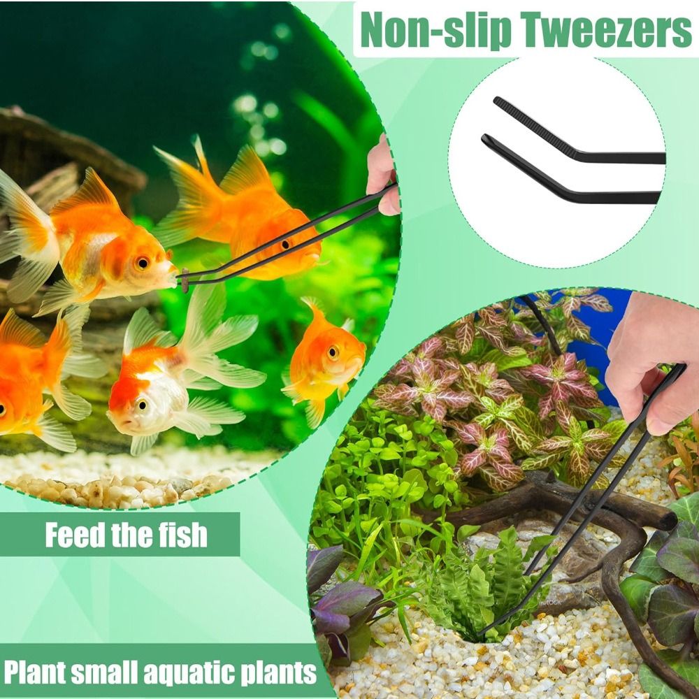 Pinzas Largas de Acero Inoxida - Planted Clip Tweezers reseña y precio