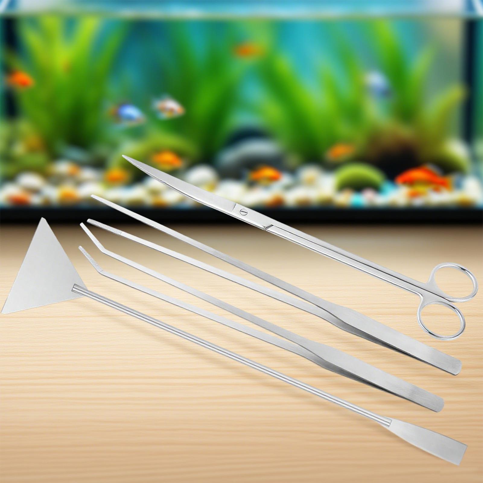 Herramientas de limpieza de ac - Planted Aquarium Care reseña y precio